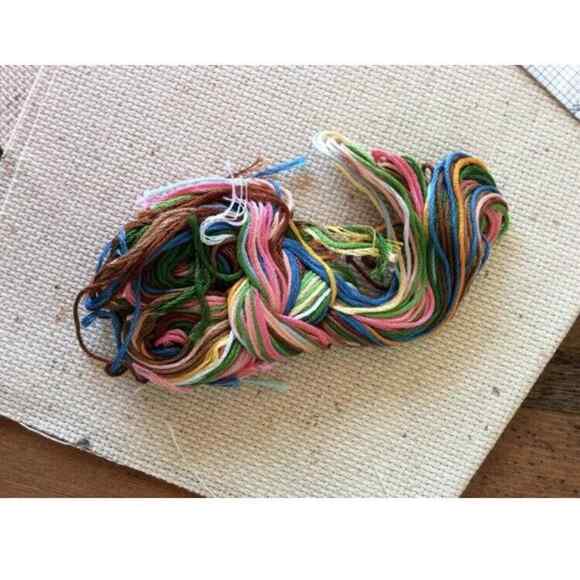 The Bumpkins Love Grows Vintage Counted Cross Stitch Kit by Creative Circle - Picture 4 of 5